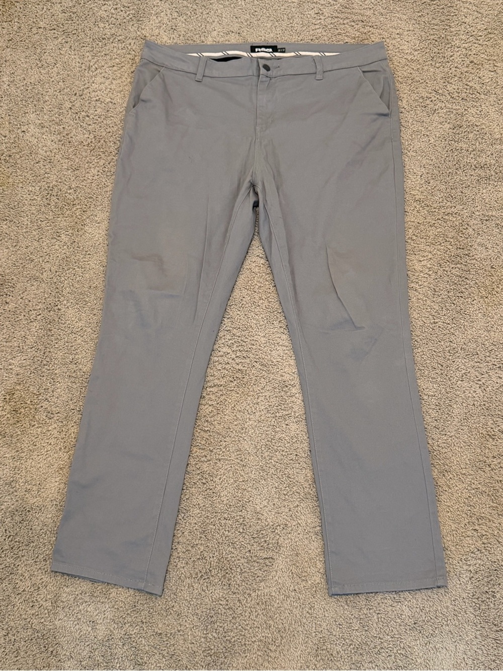 RSQ Men's Light Gray Chino Pants